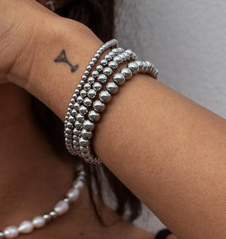 Seaside Stretch Bracelet - Silver - 