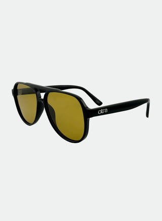 Stevie Sunglasses - Black/Olive - 