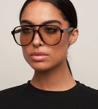 Stevie Sunglasses - Tort/Brown - Sunglasses