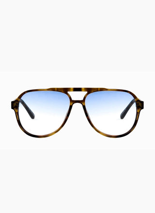 Stevie Sunglasses - Tortoise/Blue Fade - 