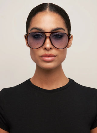 Stevie Sunglasses - Tortoise/Blue Fade - 