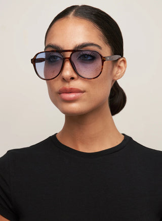 Stevie Sunglasses - Tortoise/Blue Fade - 