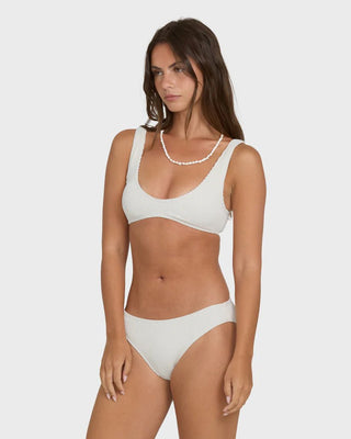 Summer Hi Lowrider Bikini Bottom - Salt Crystal - 