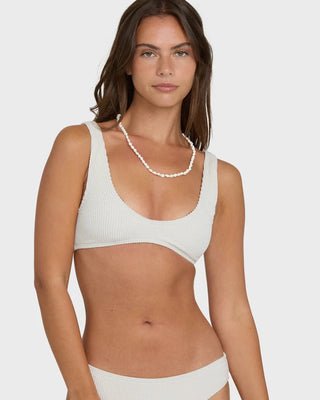 Summer Hi Lowrider Bikini Bottom - Salt Crystal - 