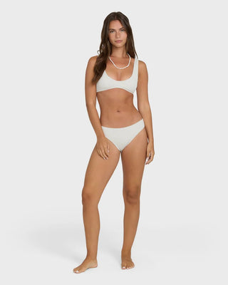 Summer Hi Lowrider Bikini Bottom - Salt Crystal - 