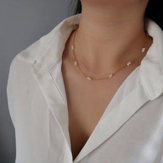 Talia Pearl Necklace - 