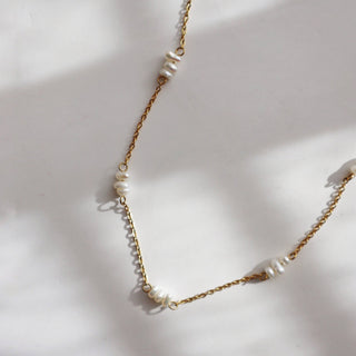 Talia Pearl Necklace - 