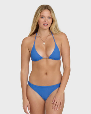 Tanlines Triangle Bikini Top - Blue - 