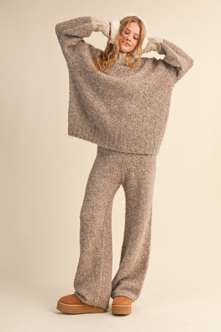 The Brown Teddy Lounge Pants - 