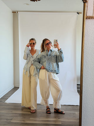 The Cheyenne Lace Pants - 