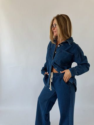 The Denim Highway Button Up -