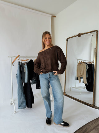 The Ella Low Rise Straight Leg Jeans - 