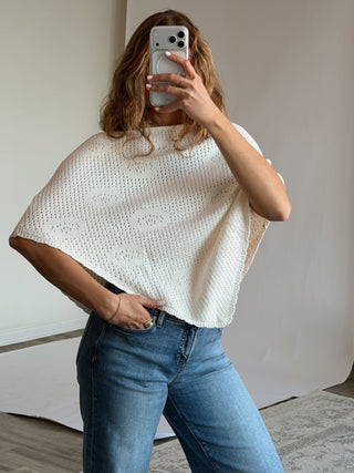 The Estella Knit Poncho - 
