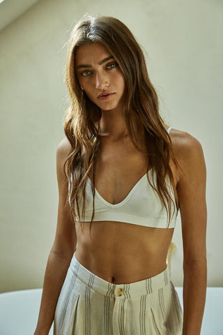 The Everyday Bralette - White - 