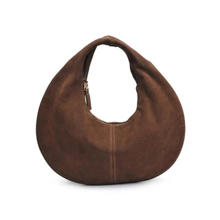 The Farrah Suede Shoulder Bag - 