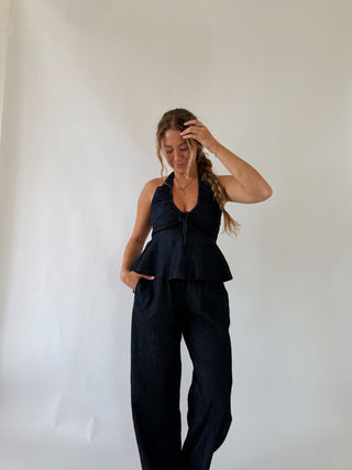 The Hannah Denim Pants - 