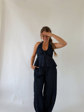 The Hannah Denim Pants - 