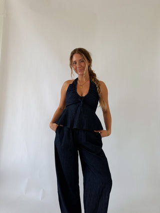 The Hannah Denim Pants - 