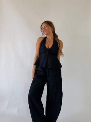 The Hannah Denim Pants - 