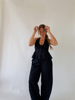 The Hannah Denim Pants - 