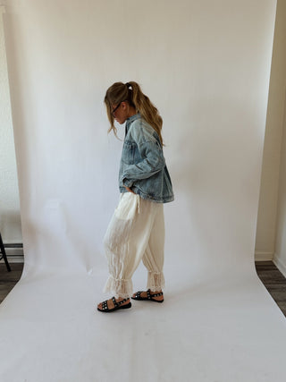 The Harlow Denim Jacket - Blue - 