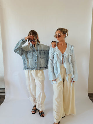 The Harlow Denim Jacket - Blue - 