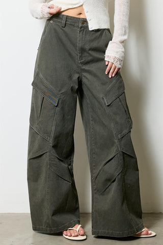 The Jacky Cargo Pants - Grey -