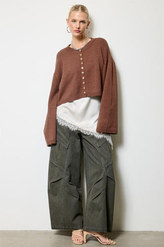 The Jacky Cargo Pants - Grey -