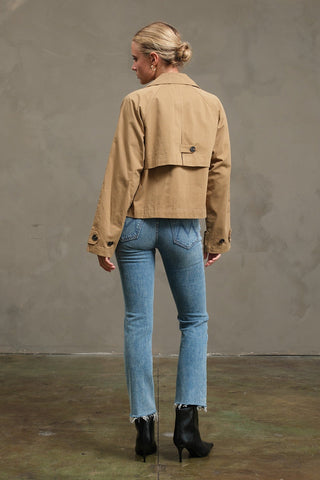 The Jen Short Trench Coat - 