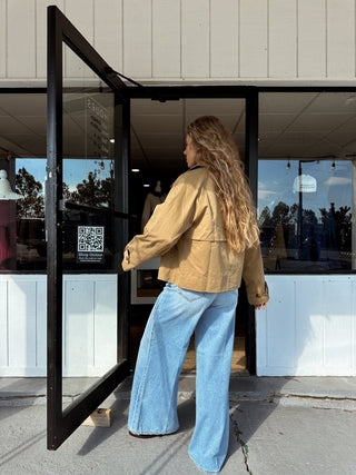 The Jen Short Trench Coat - 