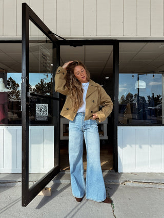 The Jen Short Trench Coat - 