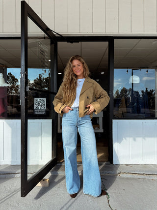 The Jen Short Trench Coat - 