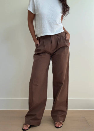 The Kalli Trousers - Brown - 