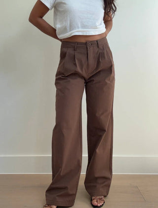 The Kalli Trousers - Brown - 