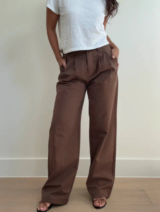 The Kalli Trousers - Brown - 