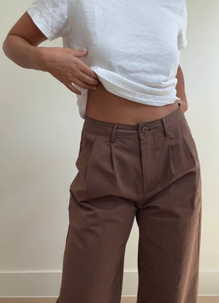 The Kalli Trousers - Brown - 