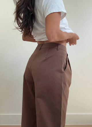 The Kalli Trousers - Brown - 