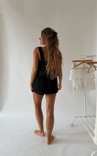 The Katrina Top - Black -