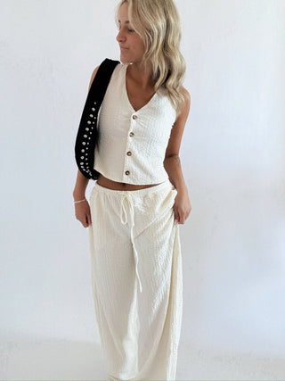 The Melina Wide Leg Pants - 