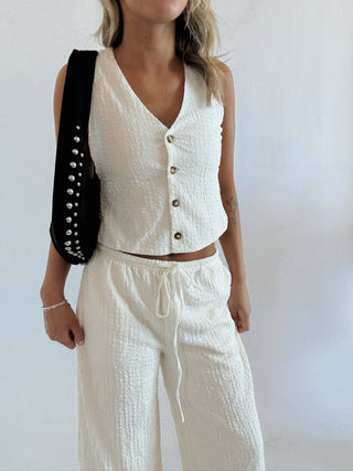The Melina Wide Leg Pants - 