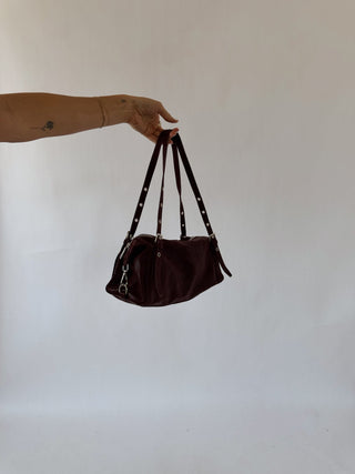 The Milano Bag - Maroon -