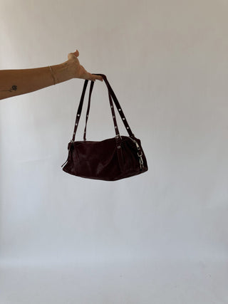 The Milano Bag - Maroon -