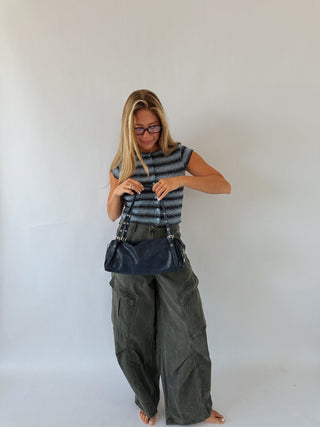 The Milano Bag - Navy -