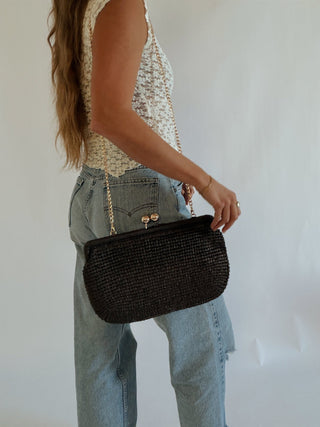 The Nona Straw Clutch - 