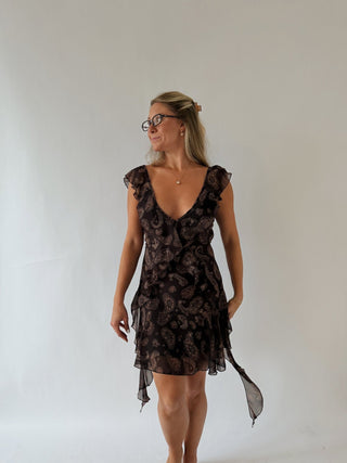 The Paisley Mini Dress -