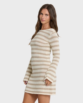 The Raye Long Sleeve Mini Dress -