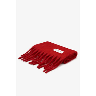 The Recycled Scarf - Crimson Red - 
