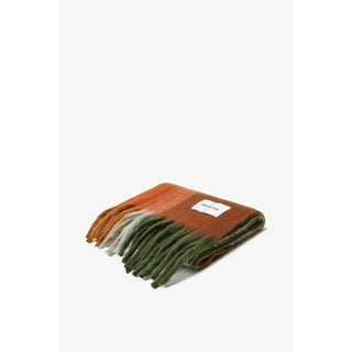 The Recycled Scarf - Mossy Plaid - 