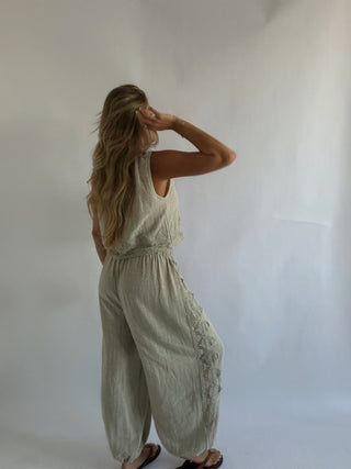 The Sage Lace Balloon Pants -