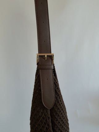 The Sally Hobo Bag - Chocolate - 